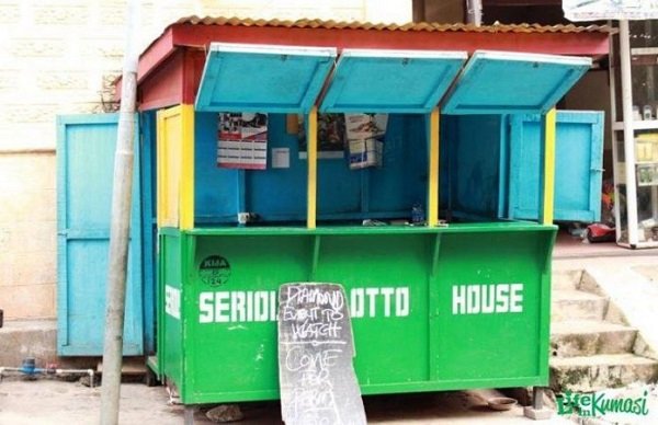 A Lotto Kiosk