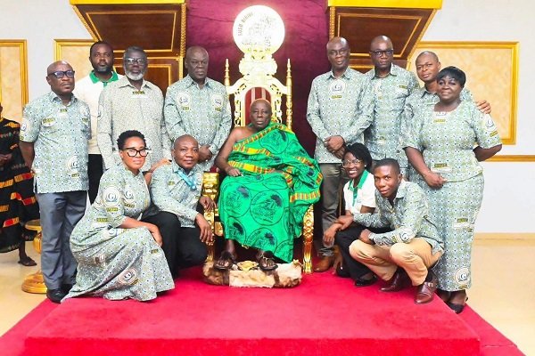 New GCU Vice Chancellor pays courtesy call on Okyenhene