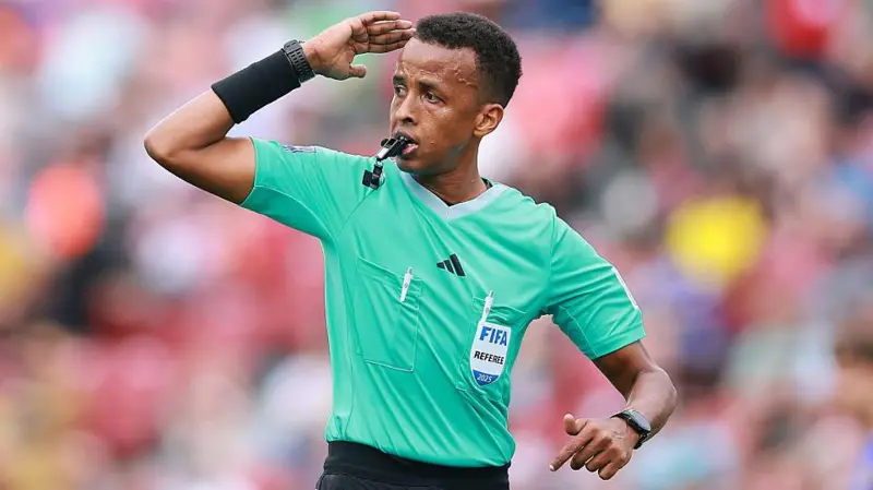 Omar Artan refeered at the 2025 Africa Cup of Nations