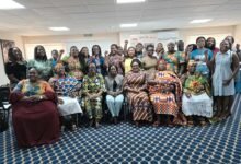 Dr Lartey (seated third from right) with other participants during the programme