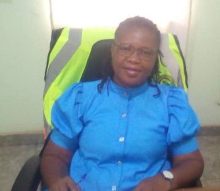 Ms Ayer, Volta Regional Director, Road Safety Commission