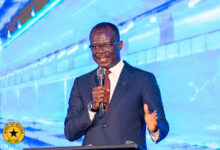 Dr Mumuni, Second Deputy Governor speaking during the programme