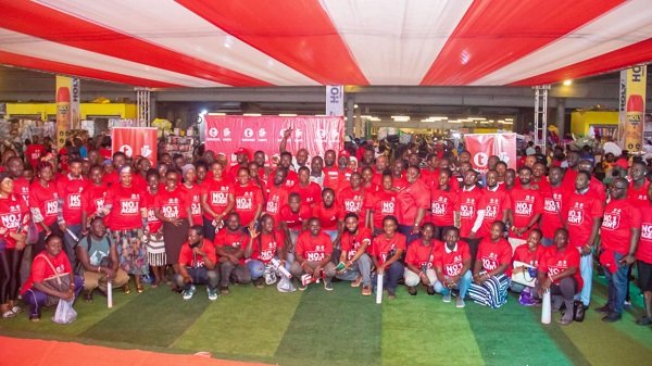 The Telecel Cash agents