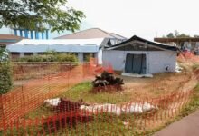 The Ebola Virus Disease Treatment Center in Bunia, eastern Democratic Republic of Congo