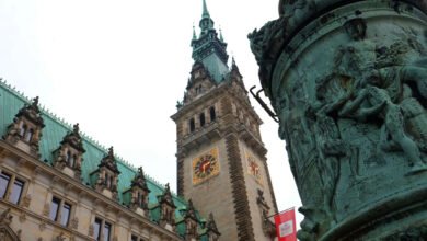 The Hamburg Rathaus (City Hall)