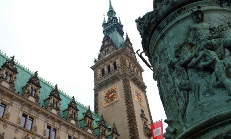 The Hamburg Rathaus (City Hall)