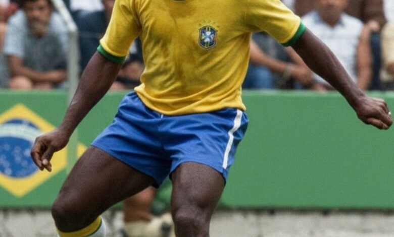 The late Pele in action