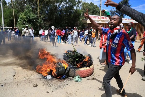 The protests come two days after Kenya’s High Court suspended the establishment of the facility