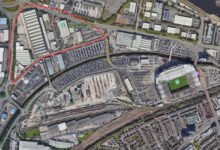 United have aquired the majority of the land in the highlighted plot
