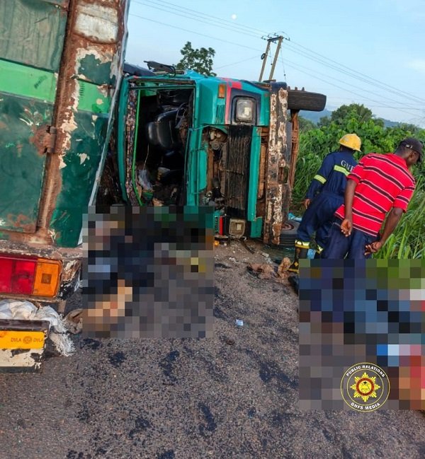 Ghana: Fatal Peki-Tsame road crash claims 15 lives, 25 injured