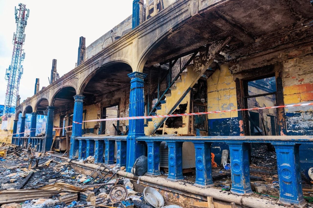 Fire breaks out at Accra Central Police barracks