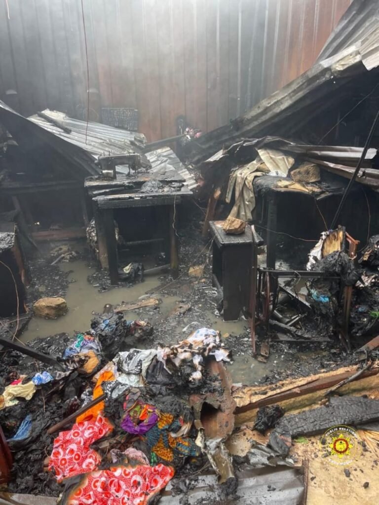 GNFS contain two separate fire incidents in Accra over the weekend