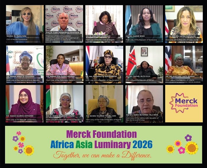 Merck Foundation holds 13th Africa Asia Luminary with 12 First Ladies to advance healthcare capacity across Africa and Asia