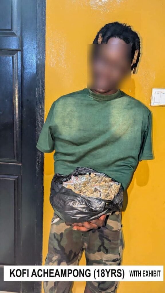 Ghana Police arrest multiple suspects in Kumasi drug crackdown