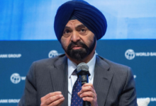 Mr Banga, World Bank Group President