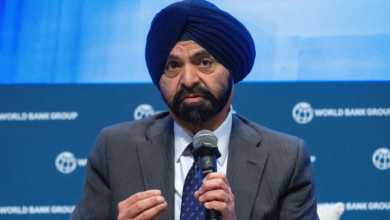 Mr Banga, World Bank Group President