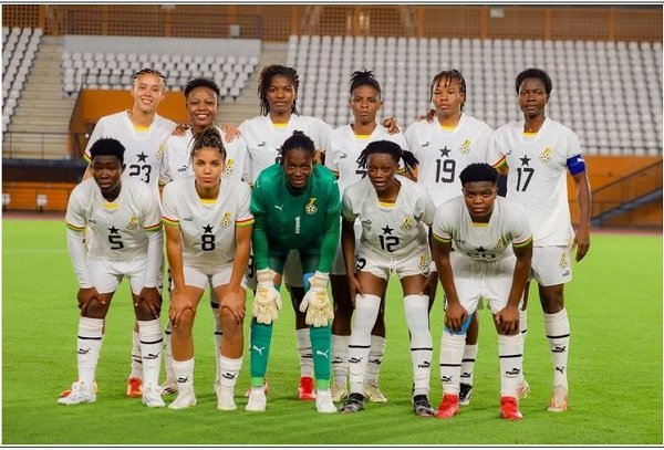A line-up of the Black Queens