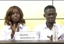 The contestants at the competition