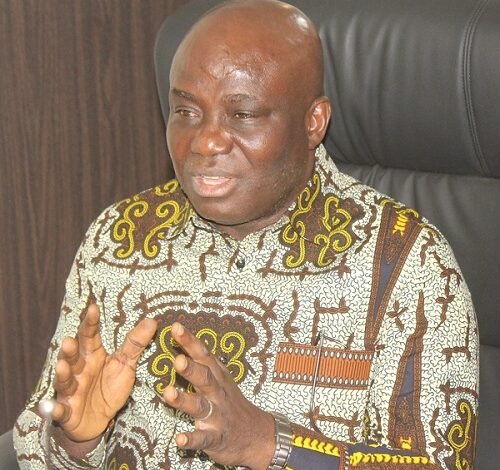 Agric Minister defends ------Mr Eric Opoku, Minister of Food and Agriculture