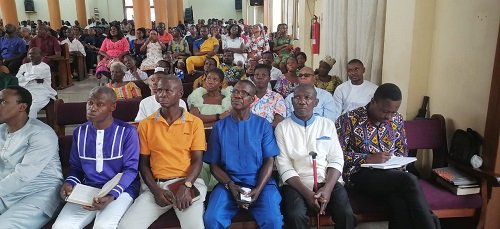 Participants at the event