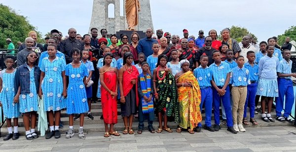 Participants after the ceremony