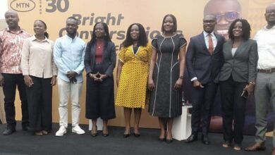 Mr Acheampong (third from right) with other dignitaries in the proramme