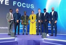 Mr Boateng (right) with other dignitaries during the launch