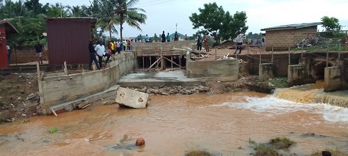 Fulani Dam spillway 95% complete  – Contractor