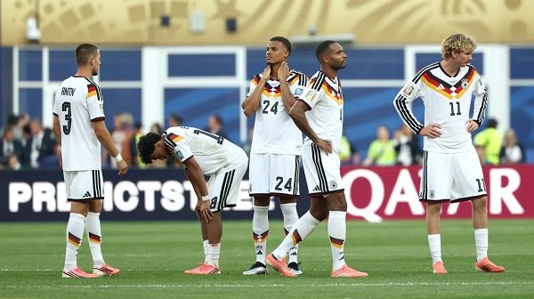 Germany players in complete shock after suffering a shock Round of 32 elimination to Paraguay
