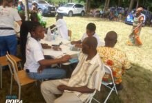 Some of the beneficiaries being screened