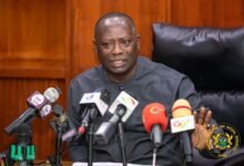 Mr Armah-Kofi Buah, Minister of Lands and Natural Resources