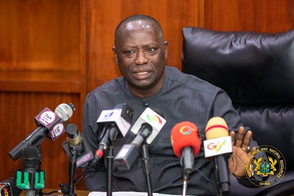 Mr Armah-Kofi Buah, Minister of Lands and Natural Resources