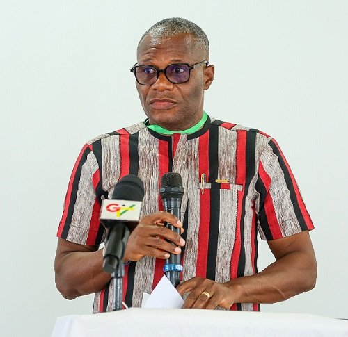Let’s maintain peace, stability in GTF …Lartey Otu appeals to members