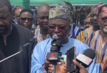 Mr Mburidiba speaking at the programme