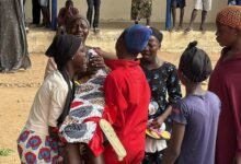 Parents react as they welcome their rescued children