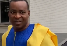Mr Bernard Antwi-Boasiako arriving at the court