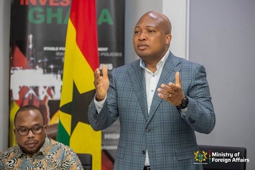 Mr Okudzeto Ablakwa, Minister of Foreign Affairs