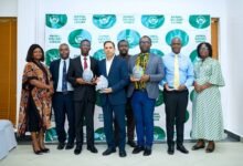 The awardees after the event