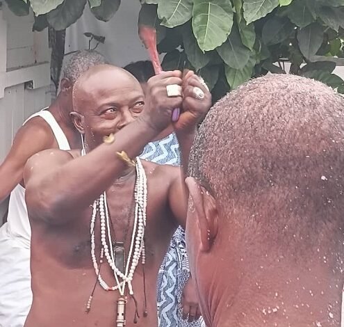 Nii Ashittey Tetteh during the programme