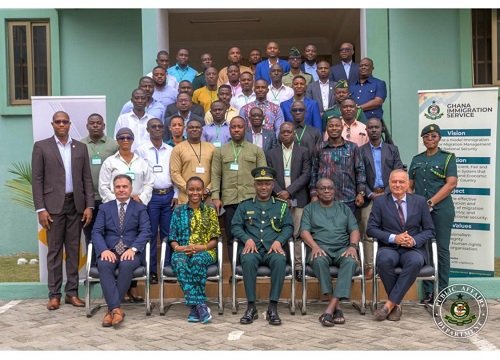 Dignitaries and participants at the programme