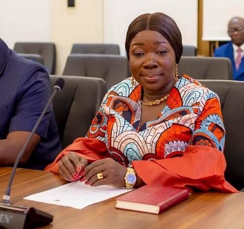 Mrs Ofosu-Adjare, Minister of Trade, Agribusiness and Industry