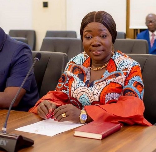 Mrs Ofosu-Adjare, Minister of Trade, Agribusiness and Industry