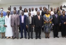 Dignitaries at the commemoration of World Hep B Day
