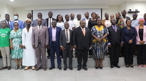 Dignitaries at the commemoration of World Hep B Day