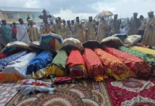 Eleven of the 14 people found in the debris have been buried at the monastery