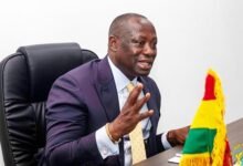 Mr Armah-Kofi Buah, Minister for Lands and Natural Resources