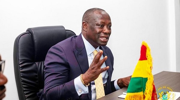 Mr Armah-Kofi Buah, Minister for Lands and Natural Resources