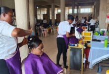 Candidates participating in GHABA examination