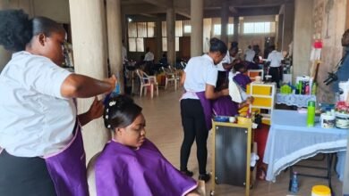 Candidates participating in GHABA examination