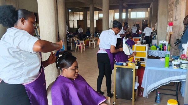 Candidates participating in GHABA examination